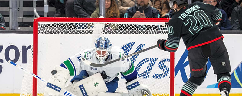 Lankinen’s 37 Saves & Shootout Brilliance Lead Canucks to 3-2 Victory Over Kraken