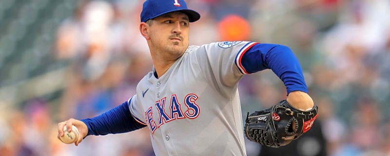 Rangers Announce Injury Move to AL Cy Young Candidate