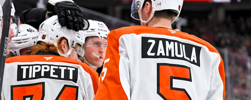 Tippett’s 3-Point Night Helps Flyers Defeat Devils 5-3