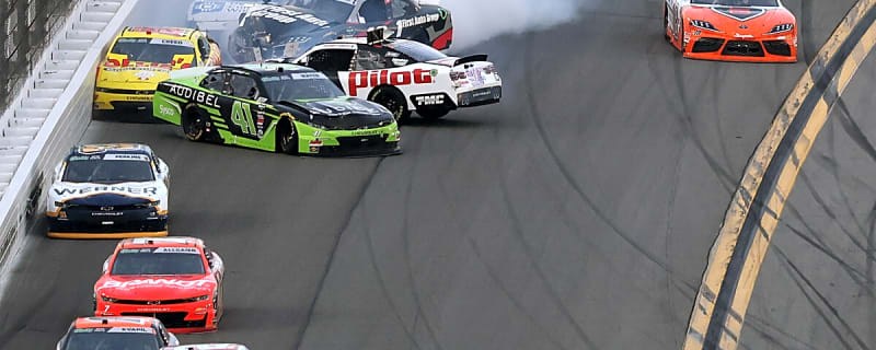 NASCAR O'Reilly Series at Daytona: Big Wreck Breaks Out to End Stage 1