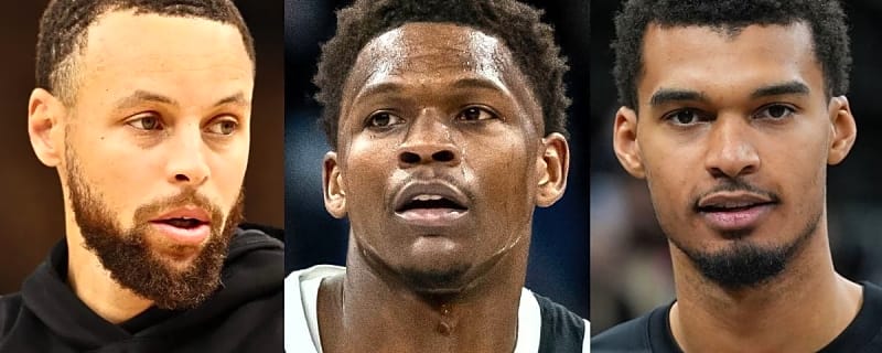 Calls Mount Against Stephen Curry, Victor Wembanyama as Anthony Edwards Becomes All-Star Snub Victim