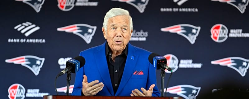 &#39;We have to change that&#39; — Robert Kraft is tired of narrative around the Patriots and makes intriguing promise to the fans