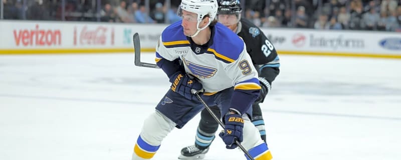 Alexandre Texier Is the Only Blues Player Selected for the 2026 Olympics First Six