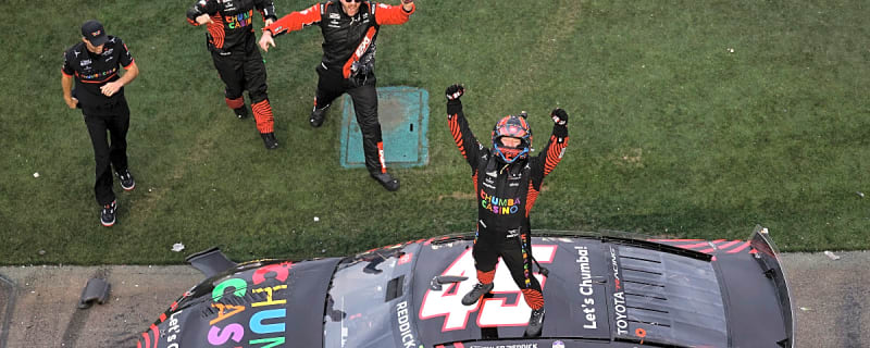 Tyler Reddick 'Speechless' After Thrilling Daytona 500 Finish