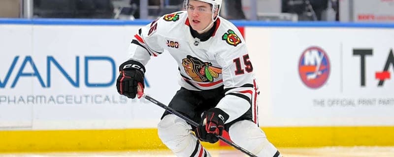 Anton Frondell’s NHL Debut With the Blackhawks Was a Roaring Success