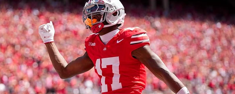 Commanders 2026 NFL mock draft highlighting potential WR target possibilities at each pick for Jayden Daniels