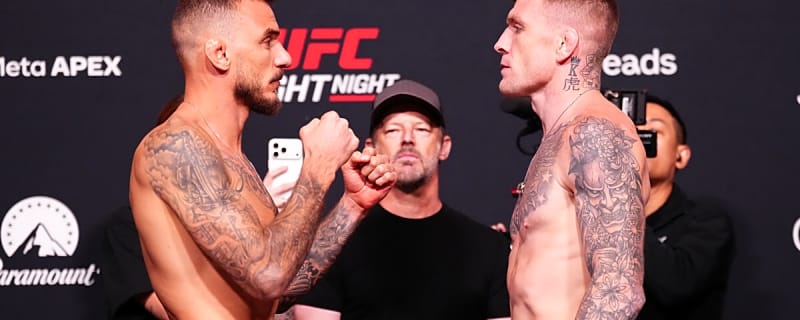 UFC Fight Night: What Time Does Renato Moicano vs. Chris Duncan Start?