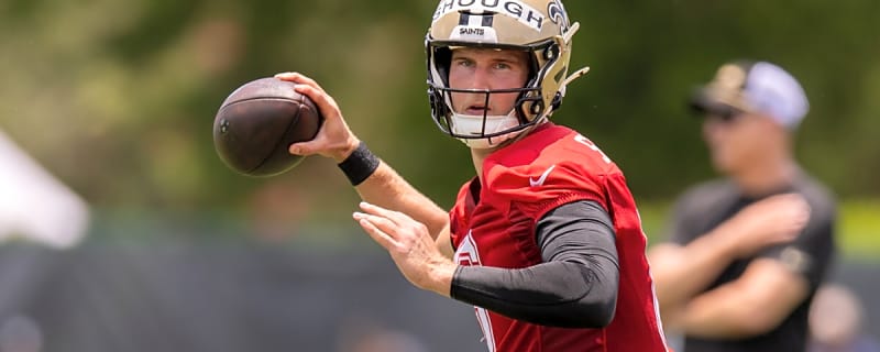 Saints rookie QB Tyler Shough proves he can do what Derek Carr never seemed to in New Orleans during the offseason