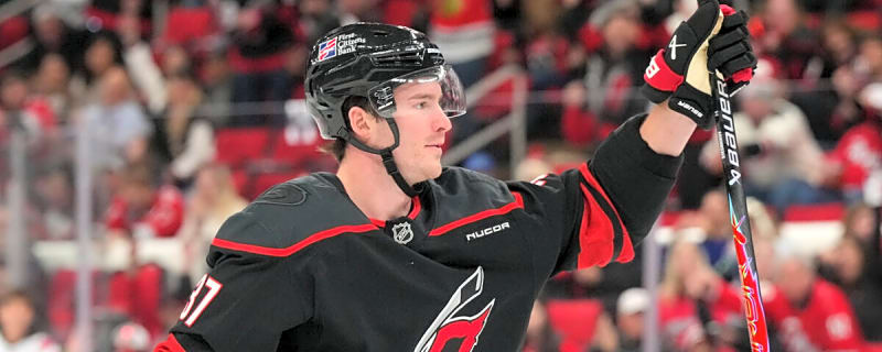 Svechnikov & Aho Power Hurricanes to 4-3 Overtime Win Over Canucks