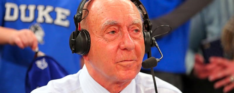 Congratulations Pour in for Legendary Announcer Dick Vitale on Friday