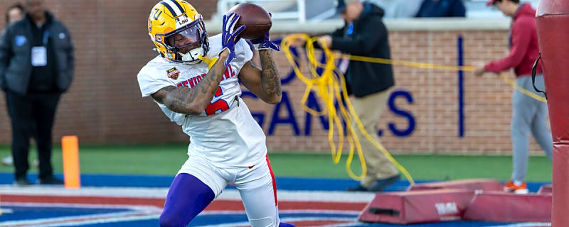 Former LSU Tigers playmaker impressing scouts and raising his NFL Draft stock at the Senior Bowl