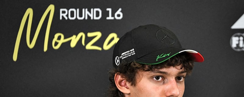 Pressure Builds on Kimi Antonelli After Session-Ending Mistake in Italian Grand Prix Practice