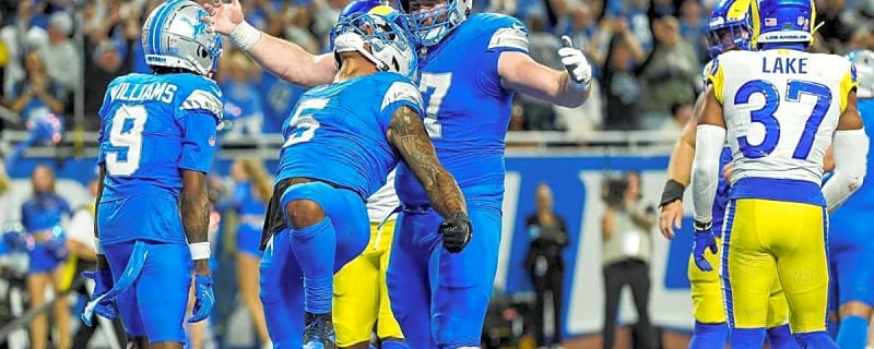 David Montgomery on Lions’ Elite Offensive Line: 'Makes My Job So Much Easier'