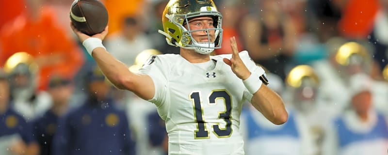 Notre Dame Quarterback CJ Carr Impresses In Season Opener