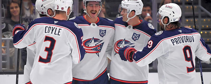 Marchment’s 2 Goals Lead Blue Jackets to 3-1 Victory Over Kings