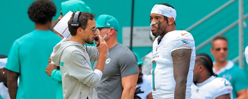 Mike McDaniel likes to say &#39;adversity is opportunity&#39; — and the Dolphins just found plenty of both as Tua Tagovailoa is added to injury report ahead of Week 8
