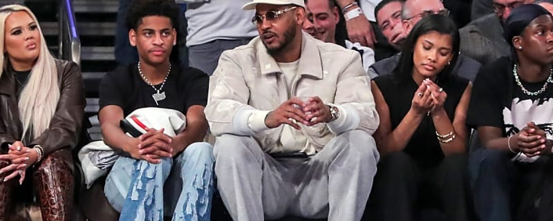 Carmelo Anthony Claims Son Kiyan Anthony is ‘Too Small’