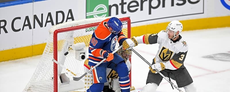 NHL Announces Big Update to Golden Knights-Oilers Playoff Series