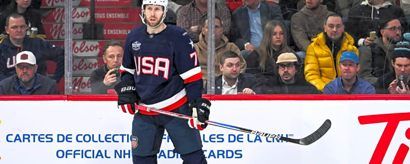 Hurricanes’ Jaccob Slavin Invited to USA Olympic Orientation Camp