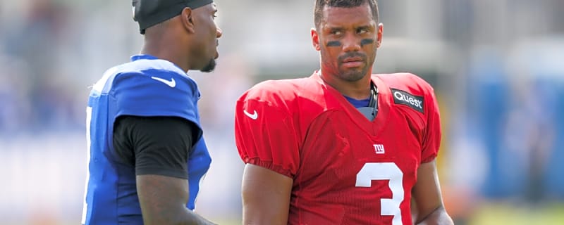 Malik Nabers Hesitates to Accept Blame for Russell Wilson&#39;s Overtime Interception