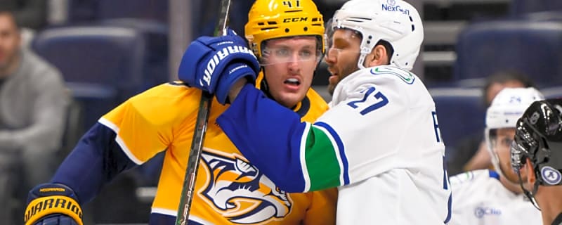 NHL Makes Scoring Change After Canucks-Predators Game