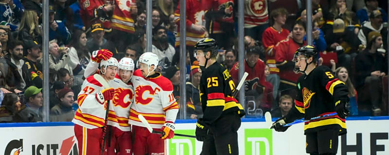 Flames Push Winning Streak to 3 Games With 5-2 Victory Over Canucks