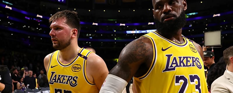 Lakers Advised on Concerning LeBron James, Luka Doncic Details