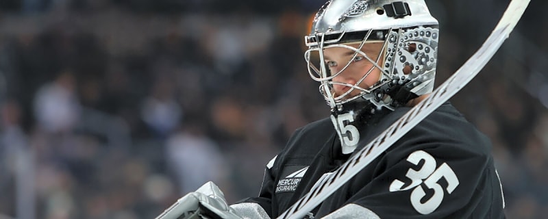 Kings Coach Reacts to Darcy Kuemper Update After Rangers Game