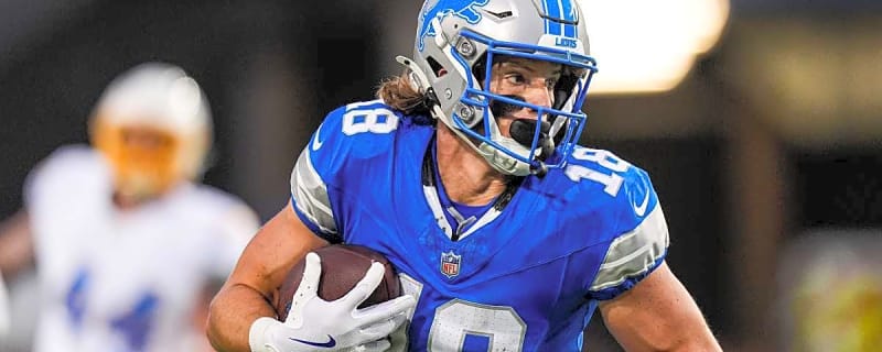 Dan Campbell explains why the Lions still haven&#39;t played Isaac TeSlaa a lot