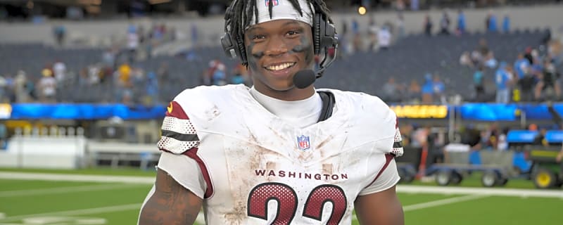 Commanders rookie phenom Bill Croskey-Merritt is becoming a star on and off the field after recent life-changing move