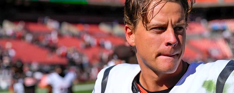 Bengals Announce Joe Burrow Decision With 3 Games Left in NFL Season