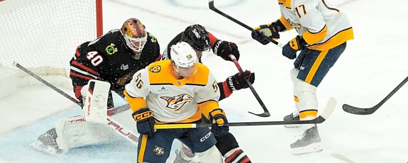 Predators Win Second Straight in 4-3 Win Over Blackhawks