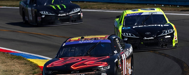 Austin Hill Clips Michael McDowell, Triggering 16-Car Crash at Watkins Glen