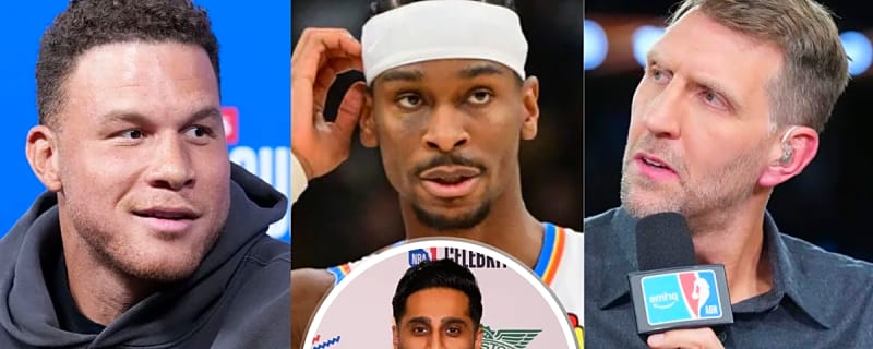 'Go To Brunch You Nerd': Dirk Nowitzki, Blake Griffin Call Out Shams Charania for Leaking Shai Gilgeous-Alexander’s MVP Win