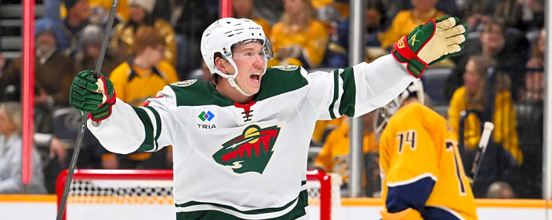 Matt Boldy named NHL's First Star after six-point week