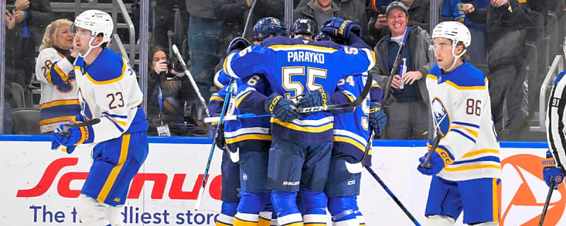 Sabres Beat Blues to Win 9th-Straight Game
