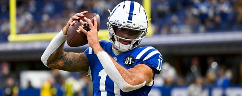 Colts showing interest in a high upside wide receiver in the 2026 NFL Draft class who could replace Michael Pittman Jr.