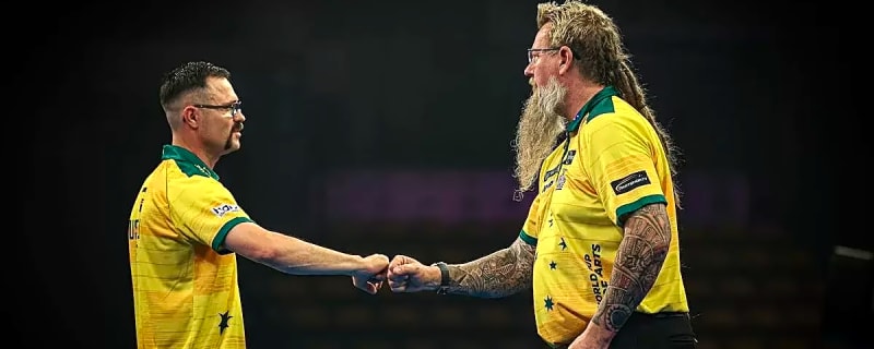 'It was brutal for them out there' - Heta & Whitlock not surprised by Littler & Humphries' shock World Cup of Darts defeat