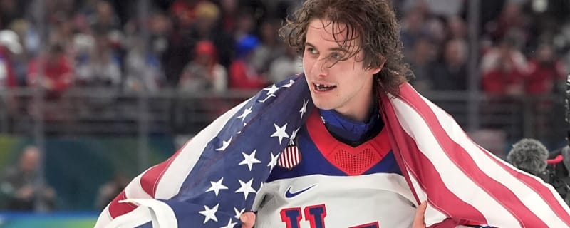 Jack Hughes' Golden Goal at Winter Olympics Celebrated in Unique Item
