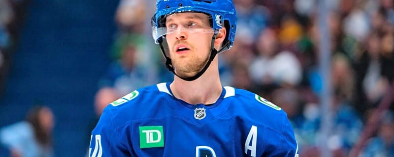 Canadiens Need to Improve Centre Depth With Elias Pettersson Trade