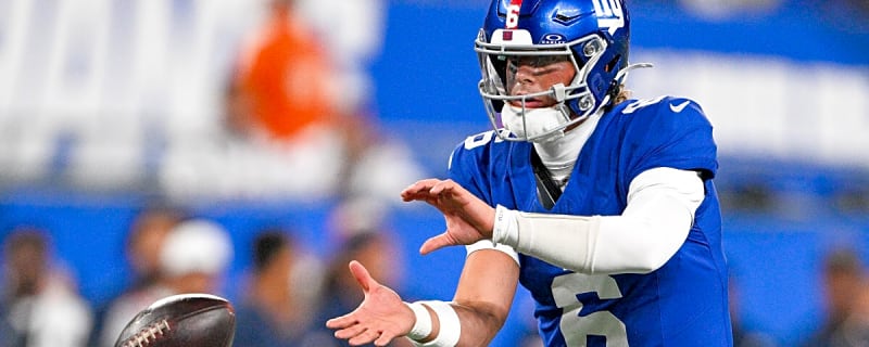 When will Jaxson Dart take over? - Projecting when the Giants&#39; future franchise QB will start over Russell Wilson