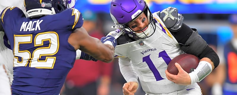 Vikings HC Kevin O&#39;Connell explains why he didn&#39;t replace an injured Carson Wentz with Max Brosmer vs. Chargers