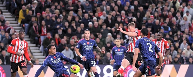 Daniel Ballard explains why he celebrated scoring against Arsenal