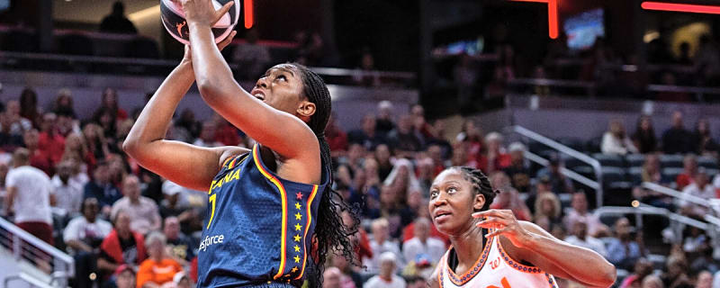 Fever Star Gets Tips From WNBA Star Tina Charles Following a Win
