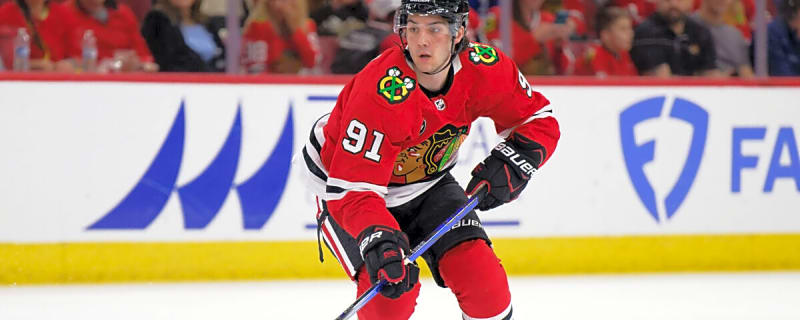 Nazar Hat Trick Leads Blackhawks to 4-1 Win Over Wild