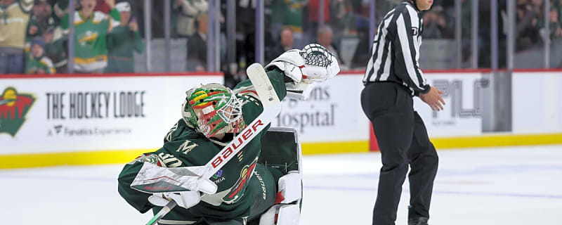 Wild&#39;s Jesper Wallstedt named NHL Rookie of the Month