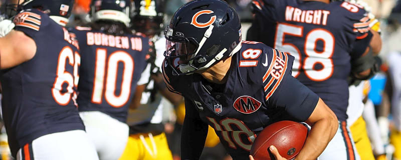 Bears HC Ben Johnson has the most fitting reaction to the sideline hit on QB Caleb Williams during Week 12 win over Steelers