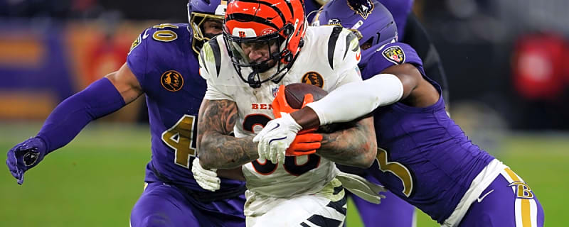 Bengals Week 13 Snap Counts: Running back split revitalized, and the success behind shutting down Lamar Jackson