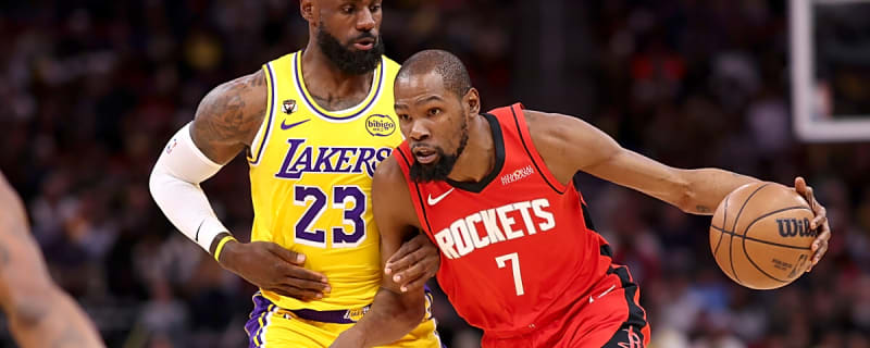 LeBron James Reacts to Kevin Durant's Comments After Lakers-Rockets Game