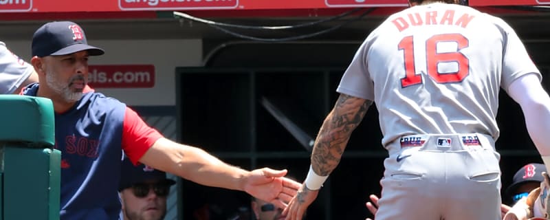 Red Sox’s Jarren Duran Reacts to Alex Cora Decreasing Playing Time
